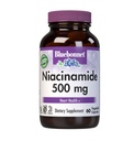Bluebonnet Nutrition Niacinamida 500mg, Suporta Saúde Cardiovascular*, Sem Soja, Sem Glúten, Não-GMO, Kosher Certificado, Leite-Livre, Vegan, 60 Cápsula vegetal, 60 Servings