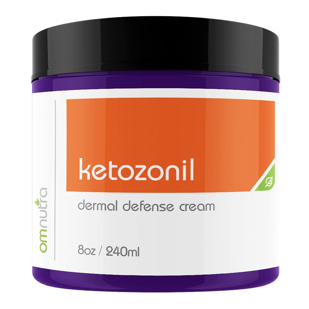 Ketozonil creme de defesa da pele extra força para a pele - 8OZ OTC Orgânico baseado Atletas Creme de Pé Jock Coceira Creme
