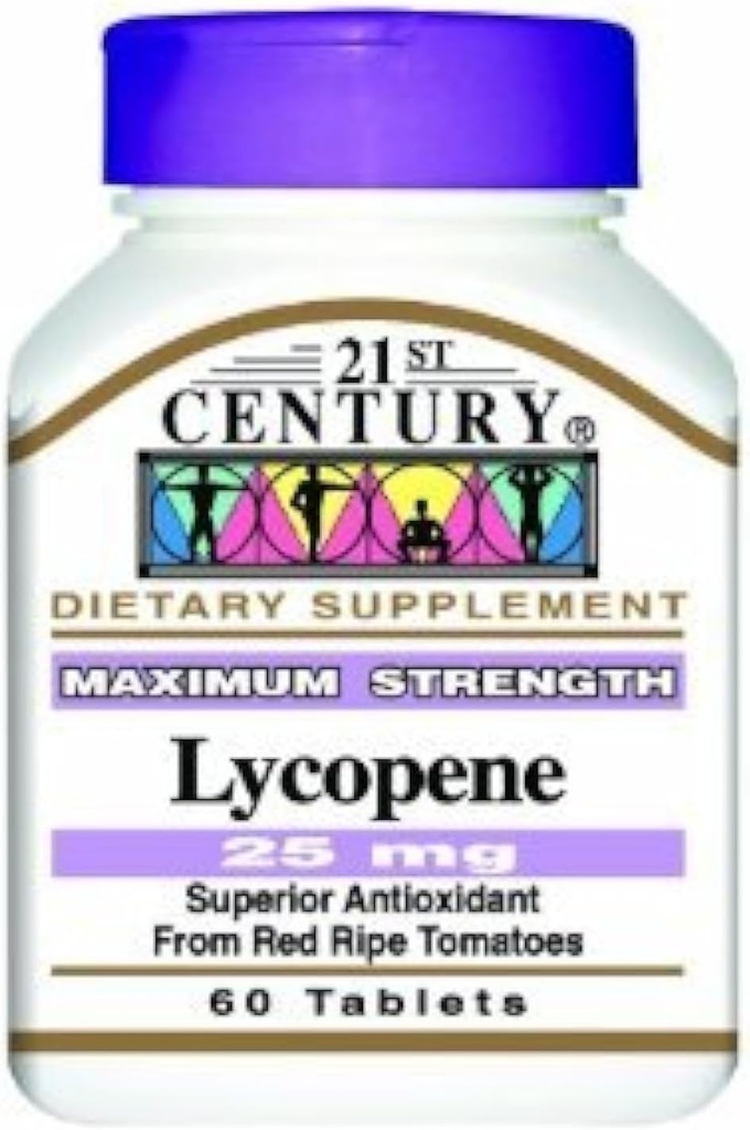 LICOPENO, dosagem máxima, 25 mg, EMBALAGEM DE VALOR TRIPLE (3X 60 COMPRIMIDOS) por cuidados de saúde do século XXI