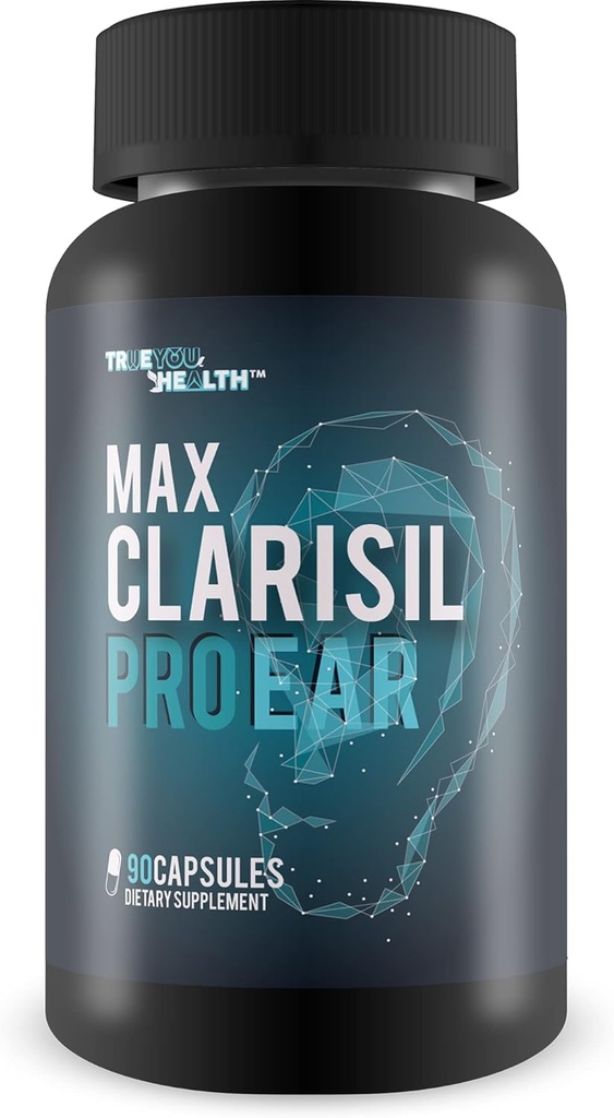Max Clarisil Pro Orelha - Suporte de perda auditiva e anel auditivo - Fórmula natural baseada em açafrão para apoiar Inchaço reduzido e melhoria da saúde do ouvido - Max Clarisil Pro Suplemento de perda auditiva