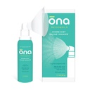ONA Renovações Salino Micro-Mista Nasal Inhaler, Alívio de Congestão para Adultos, Frio e Gripe, Alergia, Alívio Sinus, Inacente, 1,7 oz