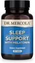 Dr. Mercola Melatonina Suporte ao Sono, 30 Servimentos (30 Comprimidos) Não OGM, Sem Soja, Sem Glúten