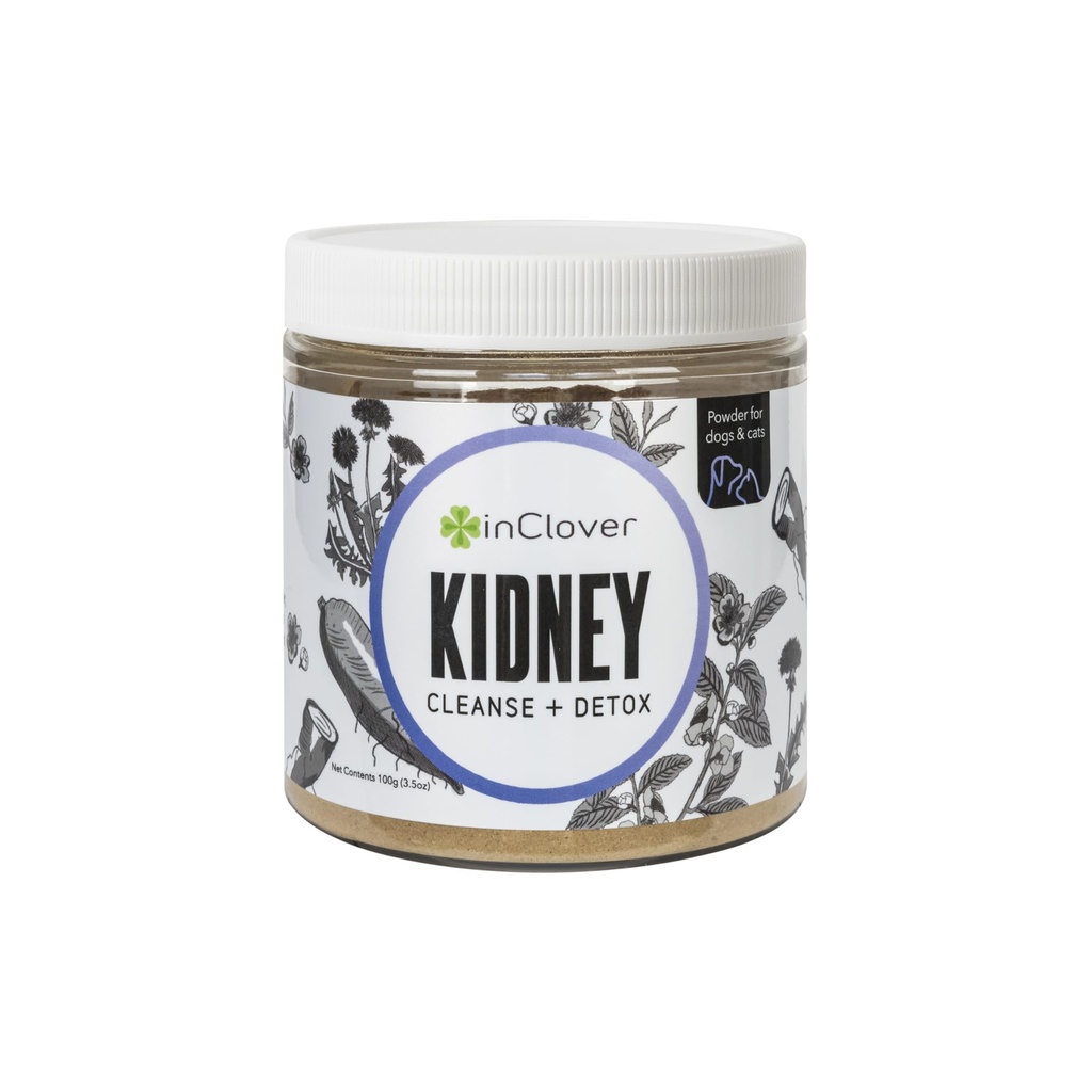 InClover Rim – Bladder e suplemento de saúde urinária para cães e gatos - com Resveratrol (Encontrado em cranberries), L-Carnitina & D-Mannose – Suporta um trato urinário saudável e função renal ideal