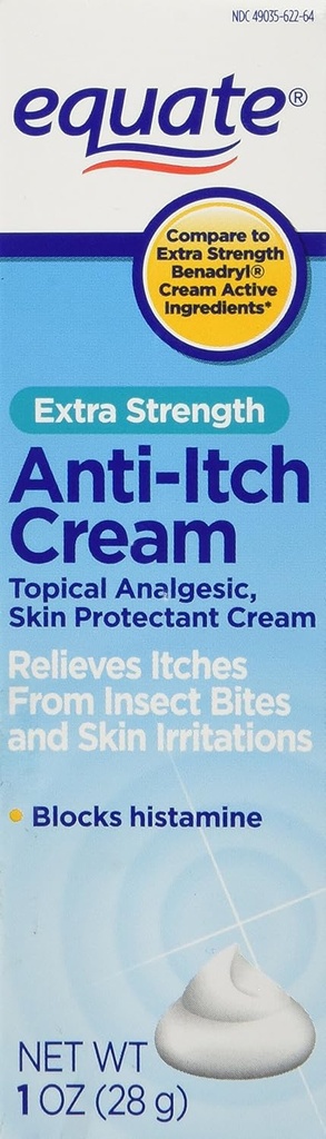 Equate - Creme Anti-Itch, Força Extra, 1 oz