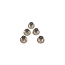 Aparelhos auditivos Domes Smoky Gray Dicas Peças de ouvido Confortáveis para Amplificador de Som BTE de ajuste aberto Kit PSAP Invisível 8mm (M * 5)