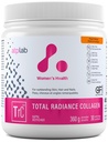 ATP LAB Colágeno de Radiância Total - Pêssego Mango Flavor, 360g - Pó de Colágeno Peptídeos para Mulheres - Suplemento de Proteína de Colágeno Hidrolisado com Biotina