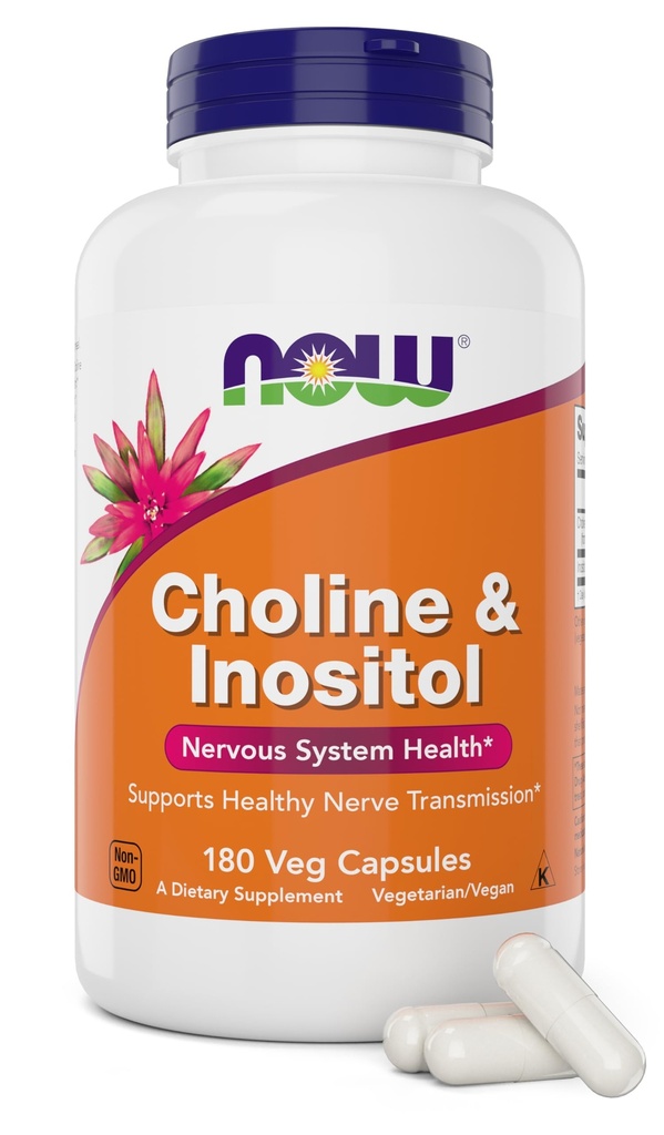 Agora Choline & Inositol, 180 Cápsulas Vegetarianas