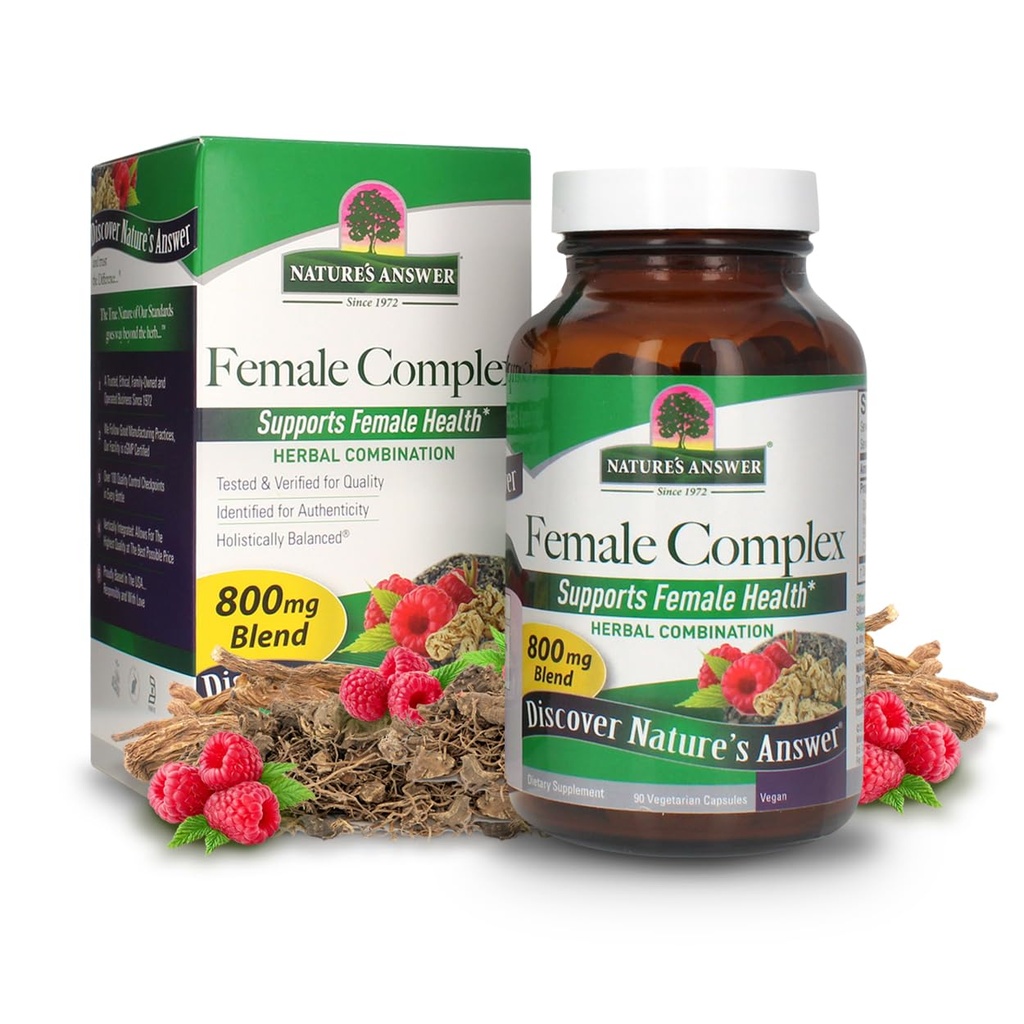 Resposta da natureza Complexo feminino, 90-Conde, 800 mg pela resposta da natureza