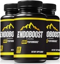 (3 Pack) Endoboost para homens - (Official) Endoboost Performance, Endo Boost Supplements, Endoboost Boost Capsules, Endoboost Reviews for Health Pills Pro Advanced Formula (180 Capsules)