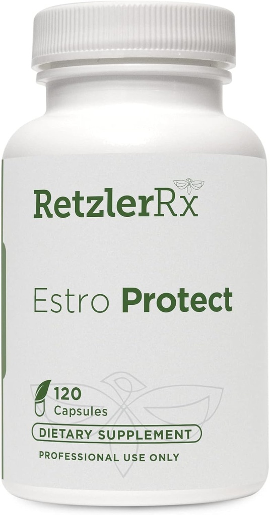 Estro Protect by Dr. RetzlerTM - Fórmula de Apoio ao Metabolismo de Estrogénio & Detox - DIM (Diindolimetano) com TrueBroc® Broccoli Extract - Equilíbrio Hormônio & Saúde Feminina*