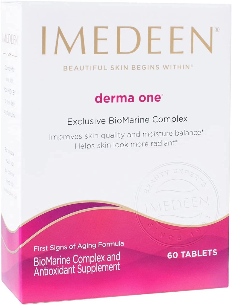 Derma Um Primeiro Sinais de Envelhecimento Formula Marine Complex e Suplemento Antioxidante