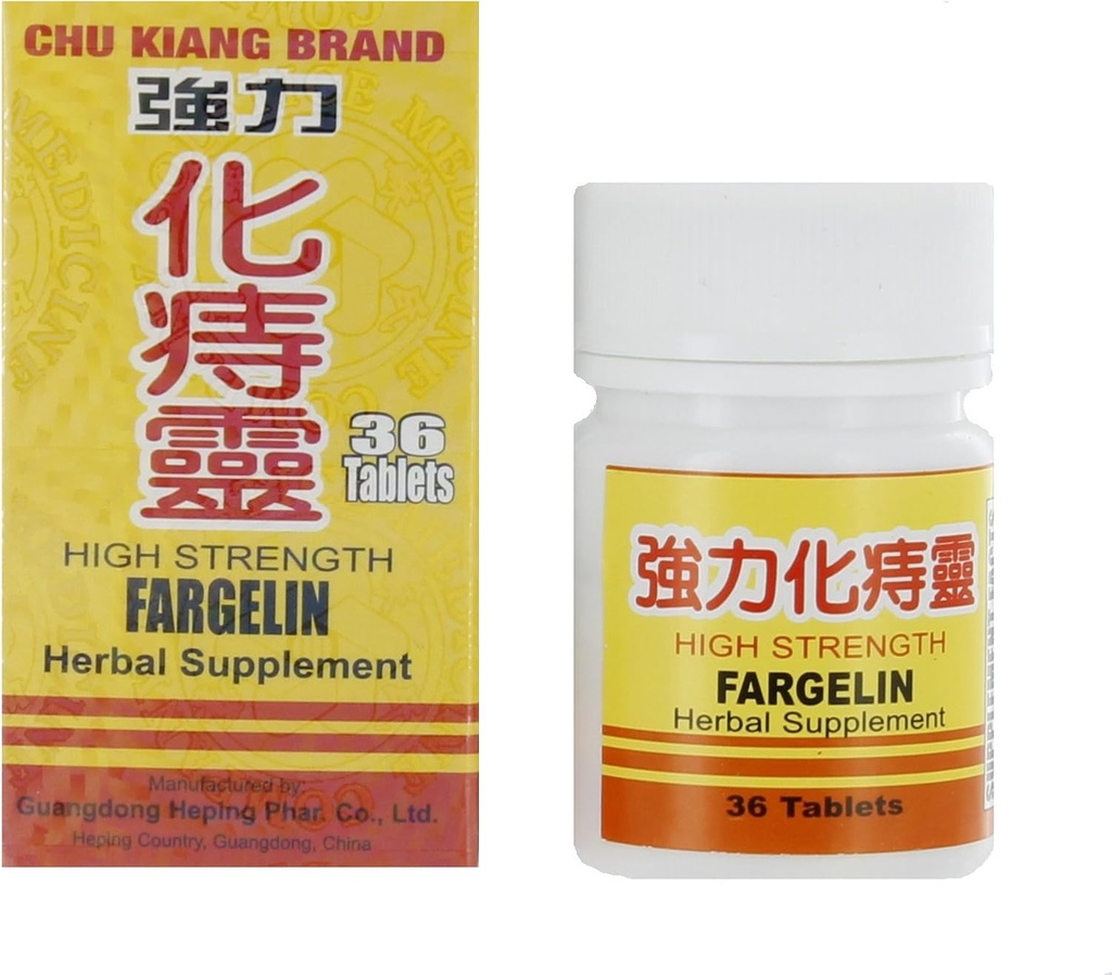 Fargelin 36 comprimidos de alta resistência - 3 PAK