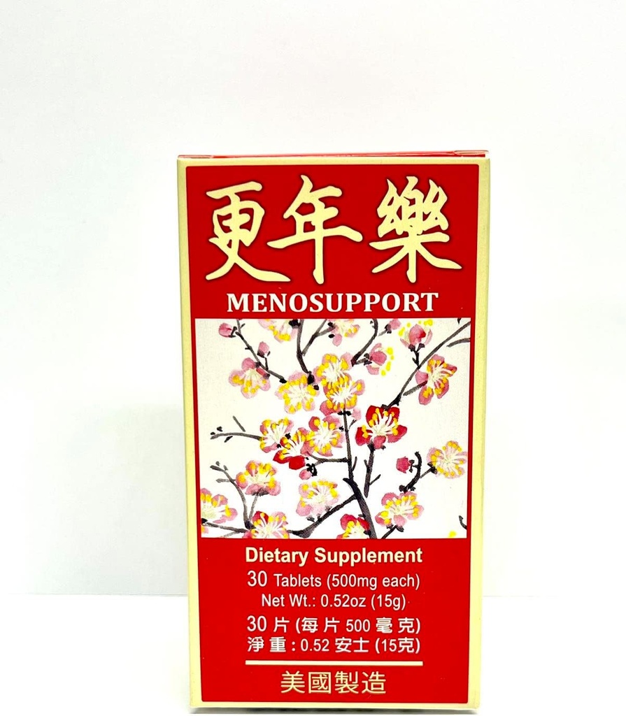Suporte de menopausa Suplemento de ervas 30 comprimidos Made in USA