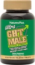 NaturesPlus Ultra GHT Masculino - 90 comprimidos de liberação estendida - força máxima natural do crescimento do hormônio do hormônio natural - sem glúten - 30 serviços
