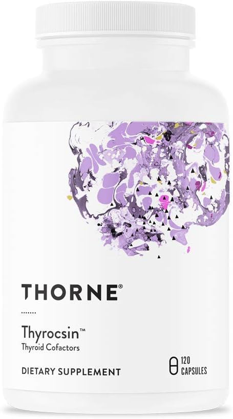 Thorne ThyrocsinTM 120 cápsulas (embalagem de 2)