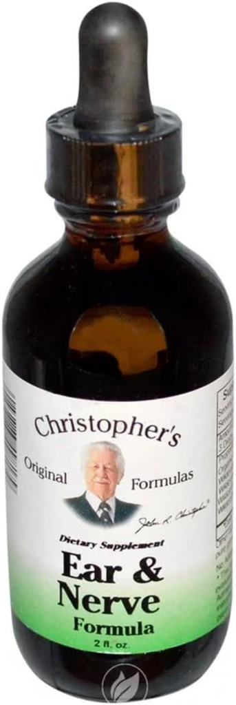 Christopher's Original Formulas Ear and Nerve Extract, Nerve System Support, 2 fl oz - Pack of 2