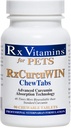 Rx Vitaminas CurcuWIN Curcumina para Animais de estimação - Apoio Imune Gato - Dog Digestive Support - 90 ct