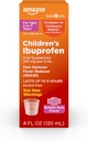 Cuidados Básicos Ibuprofeno Crianças Suspensão oral, 100mg, Bubblegum, 4 fl oz (Pack of 1)