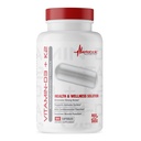 Nutrição Metabólica Vitamina D3 + K2, Fórmula de Saúde Óssea e Cardíaca, Suporte Imune, 90 Tampas Vegetais 7000UI por Cápsula Max Dose