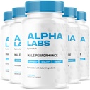 (5 Pack) Alpha Labs, Alpha Labs Cápsulas, AlphaLabs, Alfa Labs, Alfa Labs Desempenho Max, Fórmula avançada, Alpha Labs, Alpha Strenght Labs, Alpha Labs, Alfa Labs Cápsulas, 300 Cápsulas para 5 meses