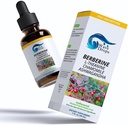 Berberine - L-Theanina - Camomila - Ashwagandha Liquido Drops em geral Bem-Estar , todos os ingredientes naturais 1 Fl Oz ... (1)