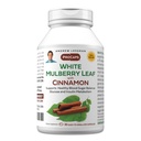 ANDREW LESTMAN Folha de amora branca com canela 30 Softgels - Folha de amora branca padronizada com extrato de casca de canela.
