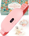 Meias de recheio para mulheres portátil aquecimento Pad para período Cãibras Cordless elétrico Menstrual aquecimento Pad para Cramp alívio viagem Idéia presentes de Natal para mulheres sua mãe adolescentes mãe