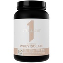 Regra 1 naturalmente aromatizado R1 proteína Whey Isolate - fórmula limpa com 25g de proteína e 6g BCAA Exclusivamente isolado e hidrolisado Fontes para recuperação de exercícios (1,7 libras*, baunilha pura)