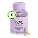 Lemme crescer suplemento de crescimento de cabelo para as mulheres, Clinicamente provado complexo de queratina para cabelo visivelmente mais grosso e cobertura de escalpe, descamação reduzida, diminuição do cabelo - 1 mês de fornecimento