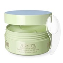 Pixi DetoxifEYE Depuffing Hydrogel Under-Eye Patches, Pepino, Ácido Hialurônico e Cafeína Para Olhos Puffy e Círculos Escuros, Área de olhos hidratados, 30 pares, 60 Patches