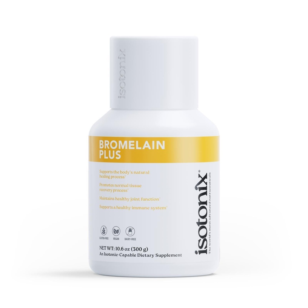 Isotonix Bromelain Plus - enzimas proteases, White Willow bark & bromelain Promovam a Saúde Conjunta. Non-GMO, Gluten Free. by Market America (30 Servings)