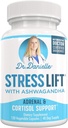 Stress Lift - 5 em 1 Relívio de Stress Orgânico, Suporte Adrenal, Alegria, Mood & Thyroid Support □ Relaxe a mente, Boost Mood, Aliviar Stress 120 cápsulas Vegan