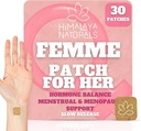 Femme Herbal Patches – Fonte de 30 dias – Não-Latex, Vegan-Amigo, e fácil de usar