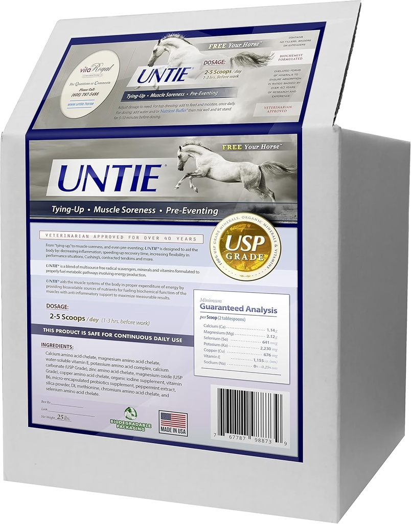 para cavalos - Apoio Inflamatório, Músculo e Articulação - 100% Absorvível (25 lbs.)