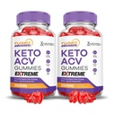 Laboratórios Justificados (2 Pacote Turbo Ripped Keto ACV Gummies Extreme 2000MG Turbo Ripped Keto Gummies Apple Cider Vinagre Formulado com Suco de beterraba de romã B12 Vegan Non GMO 120 Gummys