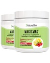 NaturalSlim Magicmag Puro Citrato de Magnésio Estresse em Pó, Obstipação, Músculo, Saúde do Coração e Apoio ao Sono