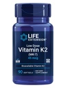 Extensão de vida Baixa dose Vitamina K2 – Suporta saúde arterial – Não-GMO, Gluten-Free – 90 Softgels
