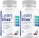 Lean Bliss Pills, Lean Bliss Comentários, Lean Bliss Advanced Formula Pills, Lean Bliss All Natural Formula Supplement Cápsulas, Lean Bliss Healthy Weight Support (2 Pack - 120 Cápsulas)