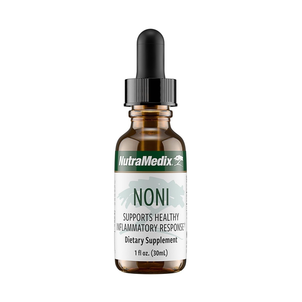 NutraMedix Noni Drops - Extrato de fruta Noni para apoio imunológico e promoção da atividade antioxidante saudável e bem-estar global (1 oz)