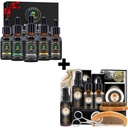 XIKEZAN presentes para homens w/Beard Kit e 5 óleo de barba perfumada