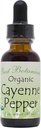 Melhor extrato orgânico de pimenta Cayenne 1 oz. 160,000 MHU