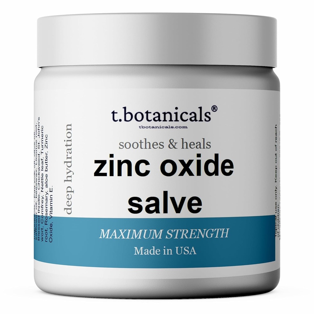 TSW Zinc Balm Zinc Oxide Salve Alivio Alivio Alivio Natural Pomada Made in USA