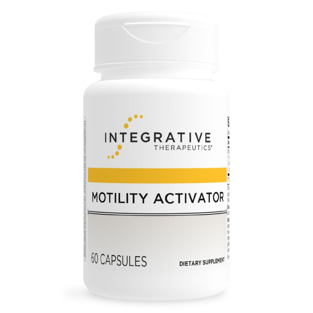 Integrative Therapeutics Motilidade Activator – GI Motilidade & Gut Health Support Supplement* - Dairy-Free & Gluten-Free - 60 Cápsulas (60 Servings)