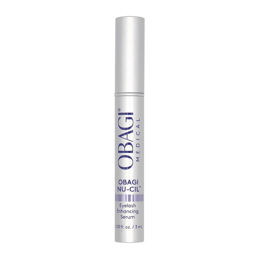 Serum de aumento de pestanas Obagi Nu-Cil – Serum de lache de nutrição com biotina para pestanas mais grossas e mais definidas