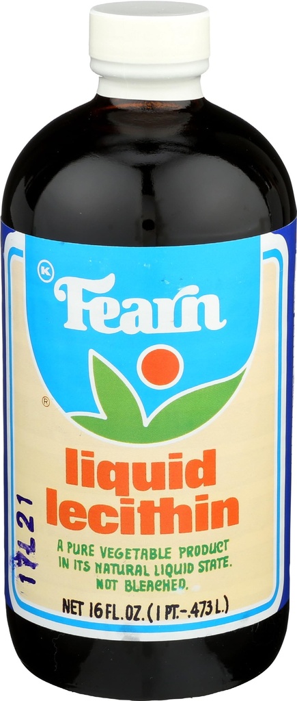 Fearn Natural Foods Liquid Lecithin, 16 Onça