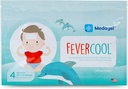 FeverCool Patches - Refriing Patches para Febre, Enxaqueca e alívio da dor de cabeça , Made in the USA , Temperature , Mess & Odor Free , Adultos & Crianças 2+, 1 Pacote (4 x Patch)
