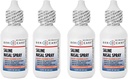 GeriCare Salina Pulverização nasal 1,5 FL OZ Hidratante Cloreto de Sódio 0,65% (Pacote de 4)