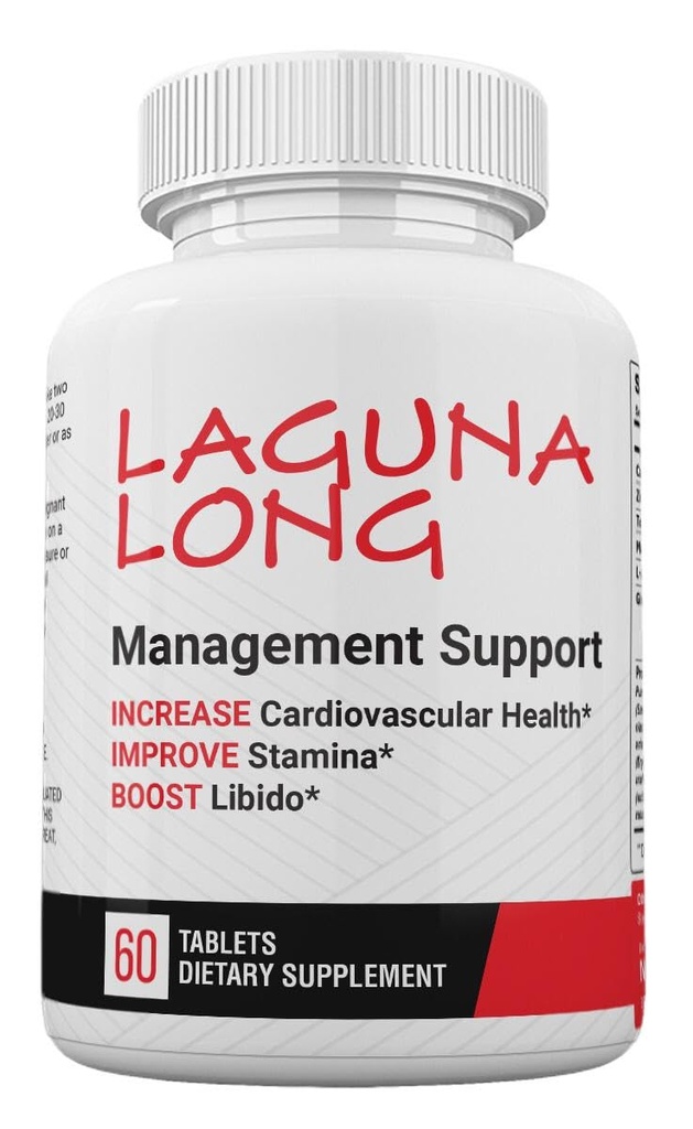 Suplementos dietéticos longos de Zonata Laguna para homens, Laguna naturalmente melhorar o desempenho, Laguna longa resistência e níveis de energia, fórmula natural para sustentar níveis de energia e desempenho (60 comprimidos)