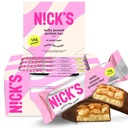 NICKS Barras de proteína Chocolate Amendoim de 15g de proteína 200 calorias