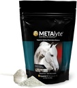 MetaLyte Eletrolito de Equine Completo com Aloe Vera calmante gástrica, Fórmula de pó de degustação grande (2 lb, fonte de 60 dias)